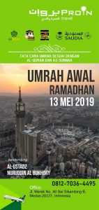 Umroh Awal Ramadhan 2019 - Proin Umrah Medan