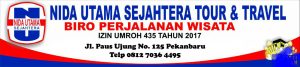 Logo PT Nida Utama Sejahtera - Travel Umroh
