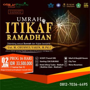 Umroh Itikaf Ramadhan 2018 PROIN Travel