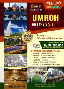 Umroh Plus Istanbul 2018 Proin Travel