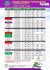 Umrah Awal 2019 - Muhibbah Mulia Utama