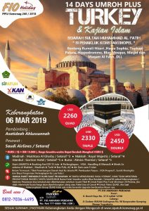 Umroh Turky 6 Maret 2019 - Fio Holiday