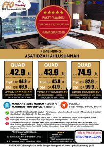 Umroh Paket Tawadhu Ramadhan 2019 - Fio Holiday