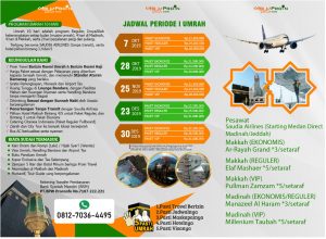 umroh akhir 2019 - Proin Travel via Medan