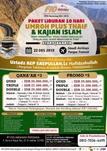 Umrah 23 Desember 2019 - Fio Holiday