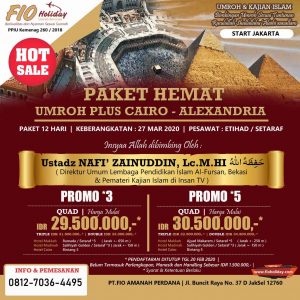 umroh plus mesir maret 2020 - Fio Holiday