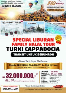 wisata turki Januari 2020 - Fio Holiday