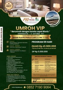 Umroh VIP September 2022 - fio holiday