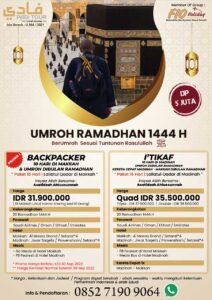 Umroh I'tikaf Ramadhan 2023_ Fio Holiday