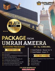 umroh november 2022 - Ameera Mekkah Travel