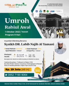 umroh oktober 2022 - proin travel umroh