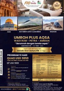 Umroh Maret 2023 - Fio Holiday