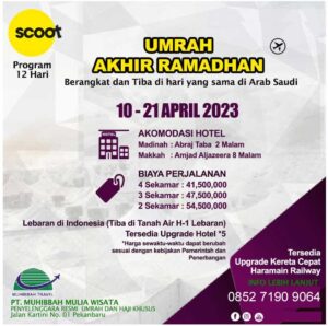 Umroh Akhir Ramadhan 2023 - Muhibbah