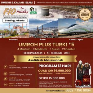 Umroh Plus Turki Februari 2023 - Fio Holiday