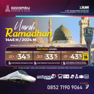 Umroh Ramadhan 2024 1445 H AzzamKU