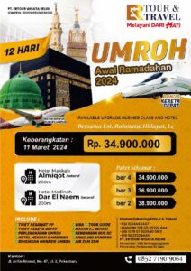 Umroh 11 Maret 2024 - ER Tour Travel